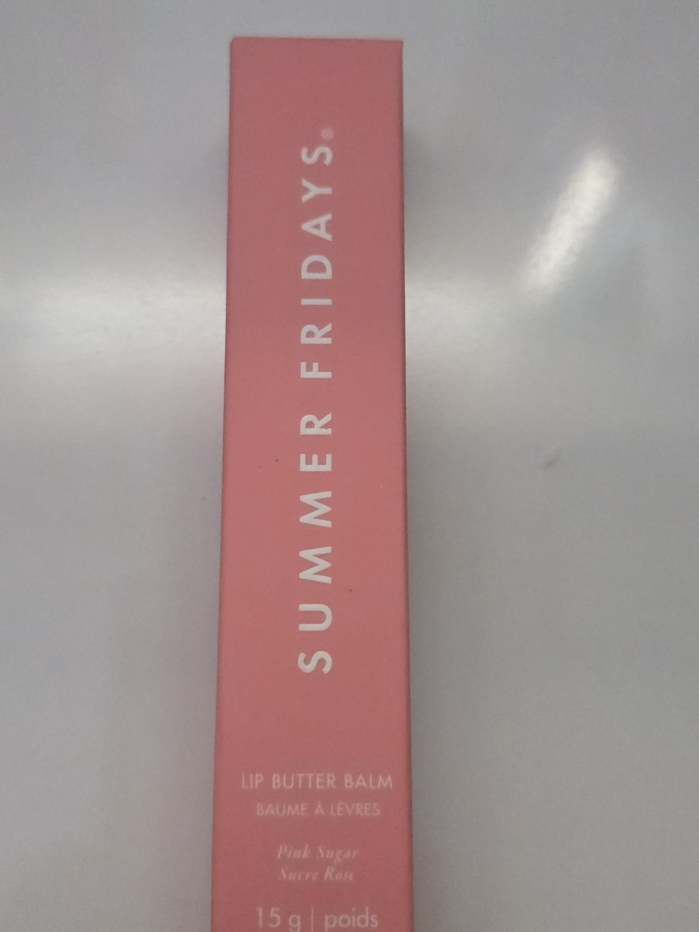 Summer Fridays Pink Lip Butter Balm - Pink Sugar Shade